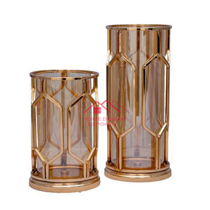 Bougie votive avec bocal en verre Hot Selling Luxury Home Decor Metal Votive High Selling Christmas Decor Metal - Product Image 6