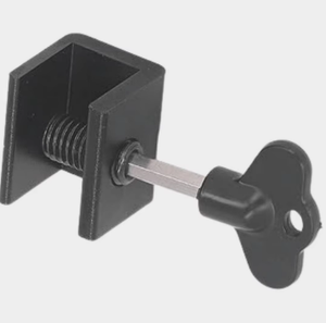 Verrou de sécurité pour enfants pour fenêtres coulissantes, verrou de sécurité en plastique pour bébés pour armoires, tiroirs, placards, réfrigérateurs - Product Image 1