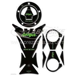 Kit de pegatinas de resina de gel 3D para motocicletas KAWASAKI ZX10R ZX-10R 2006-2010, calcomanías compatibles para tanque - Product Image 1