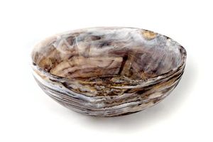 Bol de service à salade en bois de manguier fait à la main en résine époxy de qualité supérieure Design moderne et fêtes de mariage d'Inde - Product Image 3