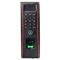 TF1700 IP65 étanche biométrique empreinte digitale temps de présence et contrôle d'accès pour le système de contrôle d'accès de porte de carte RFID