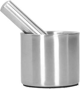 Aluminum Mortar Pestle Crusher <b>for</b> Garlic and Spices Gadgets Aluminum Mortar and Pestle <b>for</b> <b>Sale</b> - Product Image 2