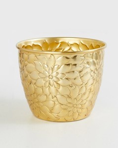 Maceta de metal de diseño único de alta calidad, maceta de flores grandes para jardín interior para viveros, precio al por mayor de La India - Product Image 1
