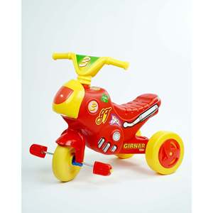 Girnar Tike Sturdy Plastic <b>Trike</b> for <b>Kids</b> 2-4 Years 3-Wheel Safety Baby Tricycle - Product Image 1