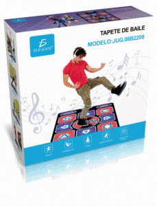 Prodotto per Giochi da Terra con Tappetino da Ballo Wireless a 8 Bit Individuali - Product Image 5