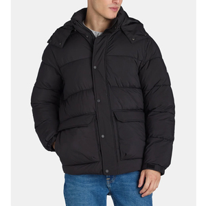 Acheter Custom Manufectuer Hommes Puffer Duvet de Canard Veste Manteau Hiver Coupe-Vent Imperméable À Capuche Veste Chaude 2026 - Product Image 1