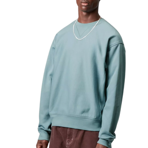 Sudadera Premium Azul Claro con Cuello Redondo, Cómoda, Unisex, Suave, Duradera, Elegante, Informal, Acogedora para Uso Diario, para Hombre - Product Image 3