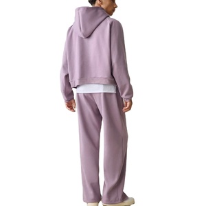 Top Selling Men's Custom Made 100% Cotton Tracksuit High Quality <b>Oversized</b> Hoodie & Baggy <b>Joggers</b> with Hooded Collar Casual Wear - Product Image 2