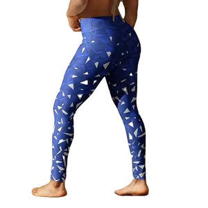 Best Selling 2025 Sublimated Lightweight Polyester/<b>Nylon</b> Tie Dye Yoga <b>Leggings</b> High Waisted Quick Dry Breathable for Running - Product Image 4