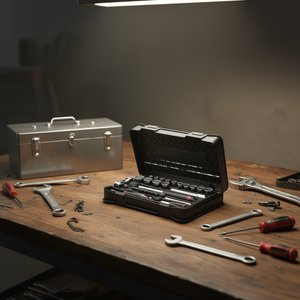 Surtido de 606 1/4 1/2 EA con vasos hexagonales en estuche de ABS, 30 piezas. Categoría de Producto: Enchufe - Product Image 3