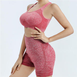 Vente en gros de shorts de yoga pour femmes Booty Sport Compression Shorts de gym pour femmes à vendre Nouvel arrivage à des prix abordables - Product Image 3