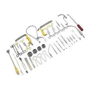 Ensemble d'instruments de chirurgie plastique médicale Tebbetts pour augmentation mammaire et réduction mammaire avec acier inoxydable - Product Image 5