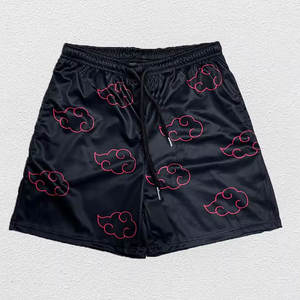 Pantalones cortos calientes con diseño personalizado de cintura media 100% poliéster con bolsillos Servicio OEM Pantalones cortos con estampado de sublimación Footy - Product Image 1