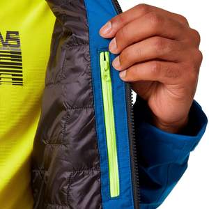 Chaqueta de Invierno Vintage para Hombre, Estilo Softshell con Parches, Cuello Alto, Resistente al Viento, Impermeable, Transpirable, con Cierre, para Deportes al Aire Libre - Product Image 4