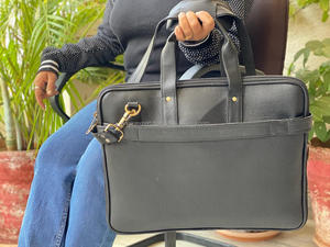 Nouveau véritable fait à la main véritable Crunch cuir bref ordinateur portable sac de messager étui pour ordinateur portable porte-fichier bureau utilisation sac ordinateur portable sacs à bandoulière - Product Image 4