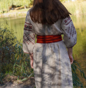 Cinturón Hutsul Tejido Krajka de 3m, Faja Étnica Eslovaca Cossaca, Kushak Folclórico Hippie para Sharovary, Vendedor de Ucrania - Product Image 5