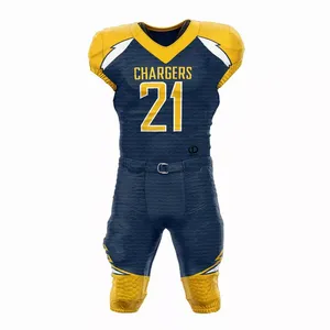 Personnalisé Nouveau Football Américain Uniforme Meilleure Qualité Vêtements de Sport avec Manches Courtes - Product Image 5