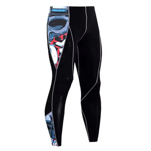 Unisex MMA Rash Guard <b>Compression</b> Set <b>Shirt</b> Pants UPF50+ Quick Dry UV Protection Anti-Bacterial Gym Surf Swimwear Activewear - Product Image 2