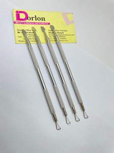 อุปกรณ์ทำเล็บแบบเจลกำจัดหนังกำพร้าที่ดันหนังกำพร้าอุปกรณ์ทำเล็บแบบสองปลายสแตนเลสอุปกรณ์ทำเล็บโลโก้ส่วนตัว - Product Image 5