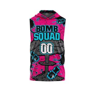 7on7 Drapeau Football Uniformes Jersey pour les Jeunes Entièrement Sublimé Compression À Capuche Sans Manches 7v7 Jersey - Product Image 6