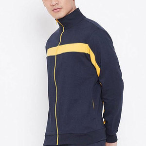 2025 Top vente rayé avant conception hommes survêtements/taille adulte vêtements de sport Style hommes fermeture éclair survêtements - Product Image 5