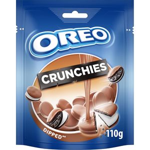 OREO Crunchies Dipped - Crunchy Mini Cocoa <b>Biscuits</b> with Vanilla Flavoured Cream Milk Chocolate - 8 x 110g - Product Image 5