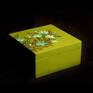 Hand Carved Polished Eco-Friendly Wooden Adjustable Modern <b>Trinket</b> <b>Box</b> Home Decor Wall Hanging Wedding Gift Made in India - Product Image 4