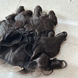 Hot Trends 2024 Bouncy rizado Precios al por mayor Extensiones de cabello natural Cabello humano vietnamita recto natural Cabello virgen - Product Image 5