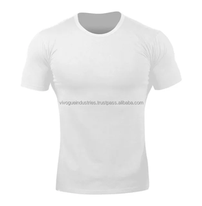 Camiseta Deportiva Ajustada de Alto Rendimiento Personalizada, Camiseta Deportiva para Hombre con Protección Solar UPF 50+, Camiseta de Entrenamiento con Absorción de Humedad - Product Image 3