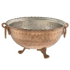 Multi <b>Utility</b> Copper Serving Bowl Perfect For Storing Serving And Displaying A Variety Of Foods At Home - Product Image 3