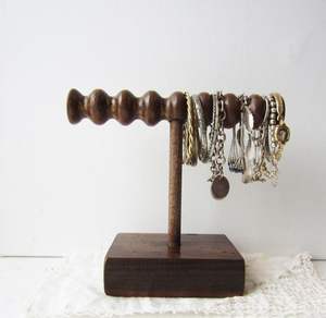 Hermoso diseño de madera para exhibición de joyas, soporte único para exhibición de Joyas, soporte para exhibición de pendientes para Decoración - Product Image 5