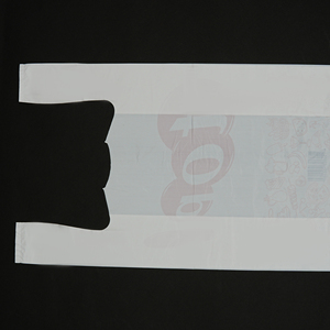 เสื้อยืดนำกลับมาใช้ใหม่พลาสติก PE ร้านขายของชำถุงช้อปปิ้งโลโก้ที่กำหนดเองเสื้อกั๊กจัดการบรรจุภัณฑ์สำหรับการส่งจดหมายและเครื่องครัว - Product Image 3