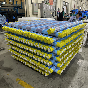 Tissu conducteur imperméable de bâche PE de meilleure qualité enduit et tissé HDPE et PVC exportés au Japon avec un excellent service - Product Image 5