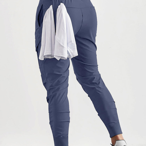 Pantalon de survêtement pour homme en nylon respirant avec poches 100% coton pantalon d'été et d'hiver - Product Image 6