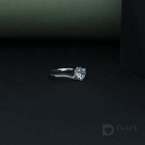 Bague en or fin 14KT 1.0ct Solitaire Diamond Classic IGI Certified Wedding Engagement Anniversary or Party Gift for Her - Product Image 5