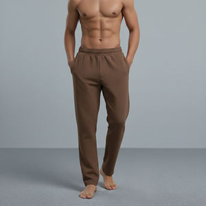 Pantalones Jogger para Hombre de Algodón 100% Ecológico, Lavados, de Alta Calidad, con Etiqueta Personalizada, Ajuste Casual, Color Personalizado, Venta al Por Mayor - Product Image 2