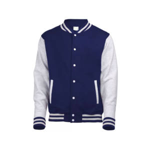 Veste universitaire en cuir avec broderie de haute qualité, logo personnalisé, manches longues, vestes de baseball Letterman, vestes universitaires pour hommes et femmes - Product Image 5