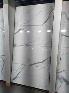 Carreaux de porcelaine vitrifiée émaillée moderne 60*120mm Neutra Graphite finition brillante solide corps complet sol mural 10mm/8mm épaisseur 5 + - Product Image 6