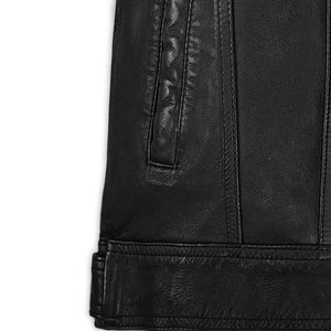 Veste en cuir pour homme, grande taille, prix de gros, haute qualité, veste en cuir personnalisée, veste en cuir d'hiver pour homme - Product Image 4