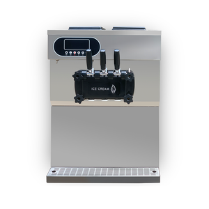Với màu sắc khác nhau thương mại sữa chua đông lạnh máy/Máy làm kem mềm giá <span class=keywords><strong>3</strong></span> hương vị Máy làm kem mềm - Product Image 2