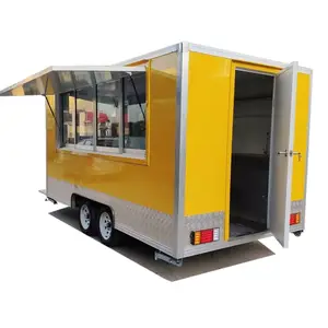 Verdad nueva llegada durable Venta caliente foodtruck remolque cantina móvil de comida rápida en venta