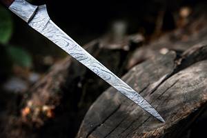 Couteau de pêche à filet en acier damas avec lame flexible Cadeau de chef personnalisé pour la cuisine et l'extérieur - Product Image 2