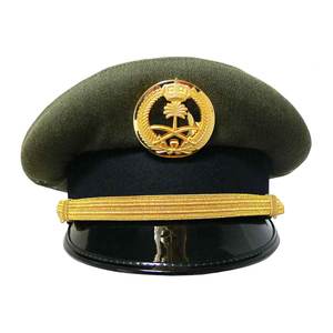 Casquette de service de grade de terrain verte pour parachutiste allemand, avec visière, confortable, idéale pour l'été, design aéré, style décontracté - Product Image 4