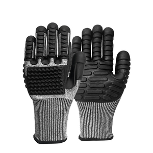 Gants de sécurité en nitrile anti-impact respirants en cuir de protection et vêtements de travail TPR gants de protection mécaniques anti-impact - Product Image 2
