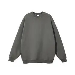 เสื้อสเวตเตอร์คอปกโอเวอร์ไซส์สำหรับผู้ชาย, เสื้อแขนยาวแบบสวมหัว - Product Image 4