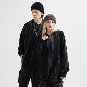 Entier Hip Hop O-cou Long Casual Haute Qualité Personnalisé Imprimé Sweat Mode Tie Dye Pur Coton Hoodies DDP Expédition - Product Image 2