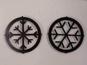 ขาตั้งสามขาตกแต่งสวยงามรูปหัวใจสีดำขาตั้งสามขาหรูหราทันสมัยสำหรับอุปกรณ์เครื่องครัว - Product Image 5