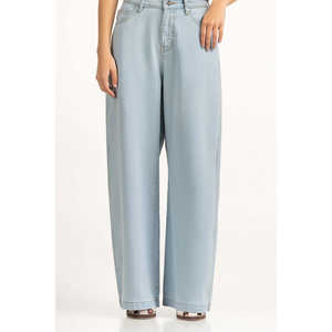 กางเกงยีนส์ทรงขาบาน รุ่น WM-JNS-WS25-002 ผ้าระบายอากาศดี พิมพ์ลายลำลอง สำหรับฤดูหนาว ฤดูร้อน ฤดูใบไม้ร่วง มีไซส์ XXL XL XL - Product Image 2