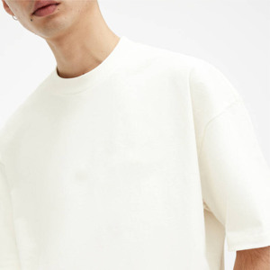 Camiseta de cuello redondo Fabricante Camiseta de algodón liso Camiseta unisex Camiseta de algodón para hombre Camisetas con estampado de pantalla personalizado - Product Image 5