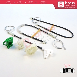 ชุดซ่อมมอเตอร์กระจกหน้าต่าง BWR233 สำหรับประตูหน้าขวา รุ่น Polo Classic 6V2 6KV2 Variant 6V5 Caddy MK2 9K9 9U 6K4837402P - Product Image 5